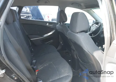 2012 Hyundai Accent Se из США, поврежденный, VIN KMHCU5AEXCU046534